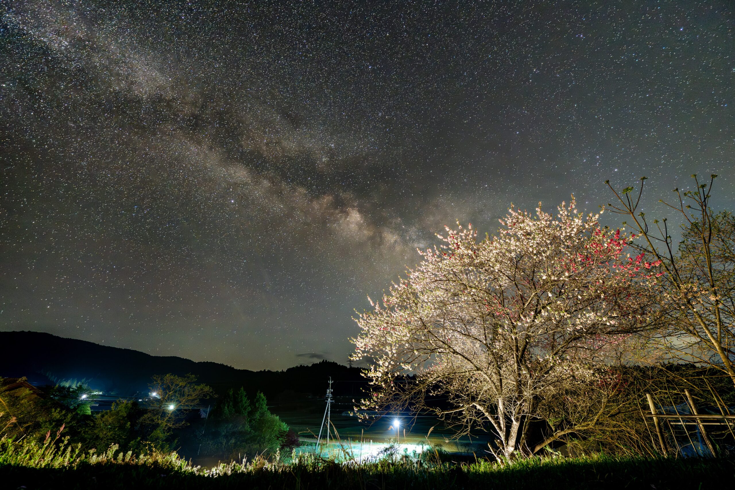 満天の星空